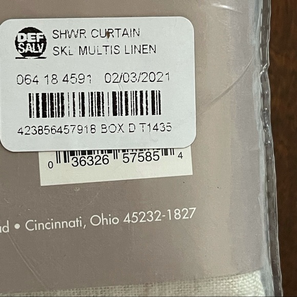 SKL Shower curtain - Picture 6 of 7